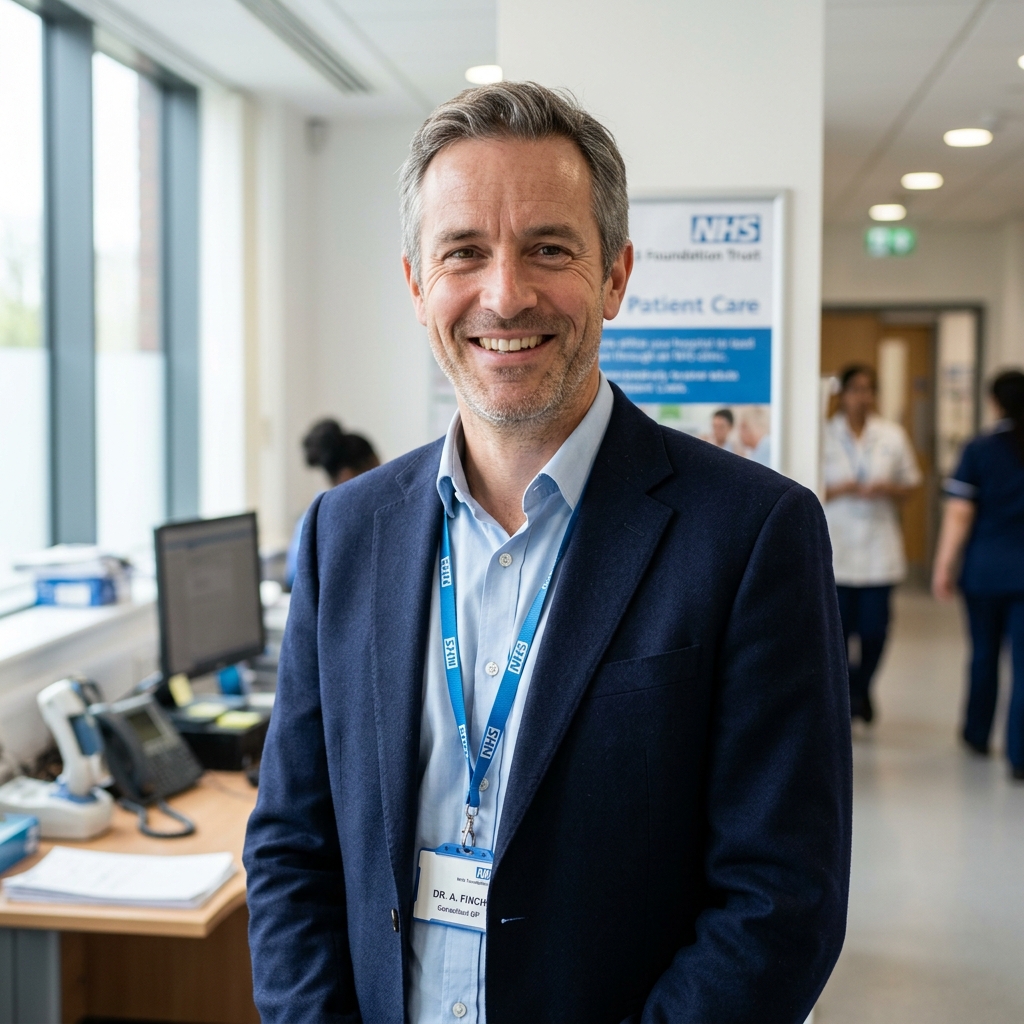 Dr David Finch-Sterling, GMC Registered GP and Men's Health Consultant